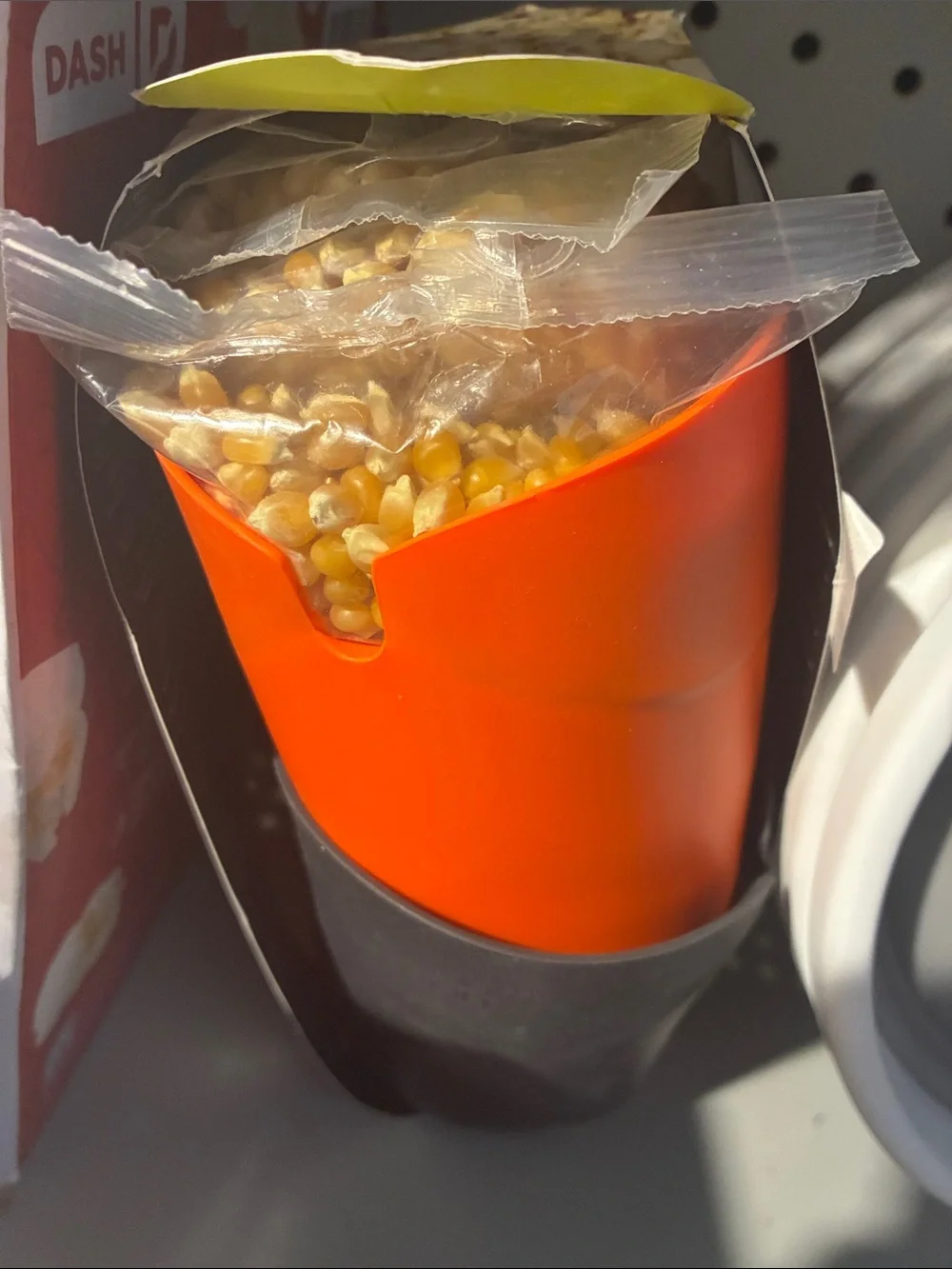 Joseph Joseph M-Cuisine Single-Serve Microwave Popcorn Maker - Orange